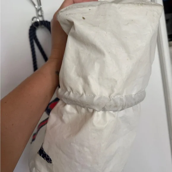 Sea Bags Maine - Red and Navy Star Tote - Picture 9 of 10